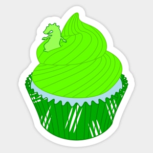 Reptar Cupcake Sticker